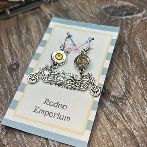 Bullet Dangly Cowgirl Collection Earrings